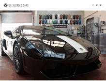 Tablet Screenshot of fullyloadedcars.com